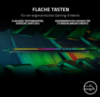 Razer Ornata V3 Tenkeyless - Kompakte Flache Gaming-Tastatur schwarz