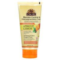 Okay Pure Naturals, Aprikose-Zitronen-Peeling, 170 g