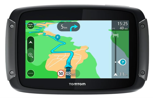 Tomtom Motorrad Navi Rider 500 4,3 Zoll Strecken speziell für Motorräder