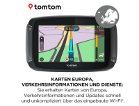 Tomtom Motorrad Navi Rider 500 4,3 Zoll Strecken speziell für Motorräder