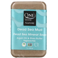 One with Nature, Dead Sea Mineral Soap Bar,...
