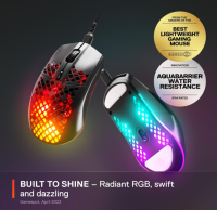 SteelSeries Aerox 3 RGB-Gaming-Maus 8.500 DPI schwarz ❌BITTE LESEN
