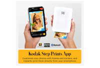 KODAK Step Slim Sofort-Smartphone-Fotodrucker - Tragbarer Farb-Mobilfotodrucker