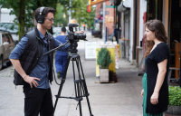 Sony ECM-B1M, Kompaktes Shotgun Mikrofon Super-Richtcharakteristik Tragbar