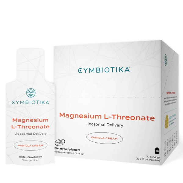 Cymbiotika, Magnesium L-Threonate, liposomal, Vanille, 30 Päckchen a 10 ml