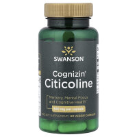 Swanson, Cognizin® Citicoline, Citicolin, 60...
