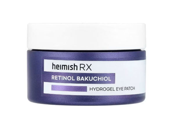 Heimish, Retinol-Bakuchiol-Hydrogel-Augenpads, 60 Pads, je 1,4 g