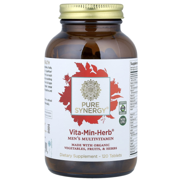 Pure Synergy, Vita-Min-Herb®, Multivitamin für Männer, 120 Tabletten
