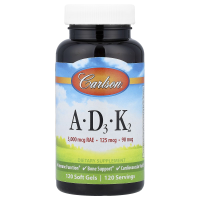 Carlson, Vitamins A – D3 – K2, Vitamine A...