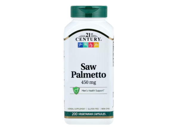 21st Century, Saw Palmetto, Sägepalmenbeere, 200 pflanzliche Kapseln