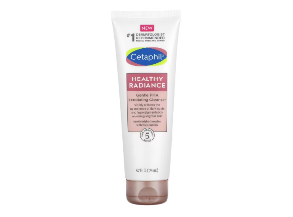 Cetaphil, Healthy Radiance, Gentle PHA Peeling Cleanser, 124 ml