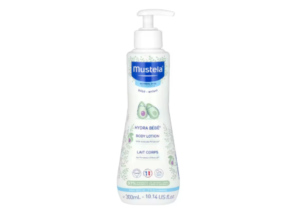 Mustela, Baby, Hydra Bebe Body Lotion, Körperlotion für Babys, mit Avocado, 300 ml