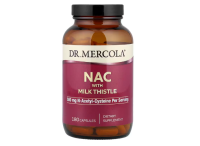 Dr. Mercola, NAC with Milk Thistle, NAC mit Mariendistel,...