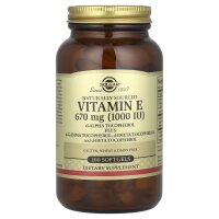 Solgar, Vitamin E, D-Alpha-Tocopherol + D-Gamma-,...