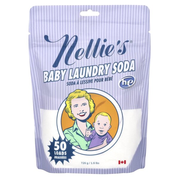 Nellies, Baby-Wäschesoda, 50 Waschladungen, 726 g