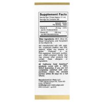 California Gold Nutrition, Vitamin D3 + K2 als MK4, 25 mcg (1.000 IU), 30 ml