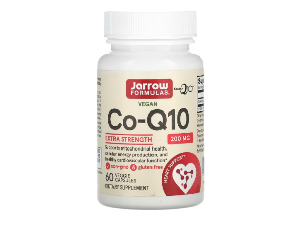 Jarrow Formulas, Vegan Co-Q10, Veganes CoQ10, 200 mg, 60 pflanzliche Kapseln
