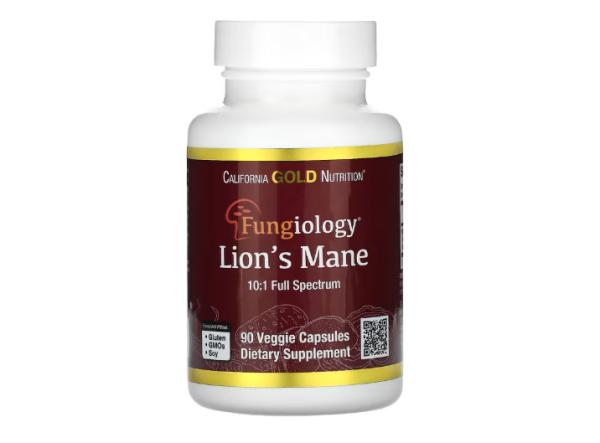 California Gold Nutrition, Organic Lion‘s Mane, Bio-Löwenmähne, 90 planzliche Kapseln