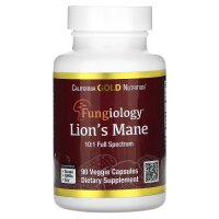 California Gold Nutrition, Organic Lion‘s Mane, Bio-Löwenmähne, 90 planzliche Kapseln