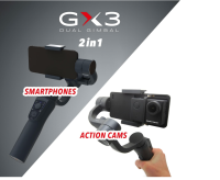 GoXtreme GX3 3-Achsen-Gimbal für Smartphones und Action Cams