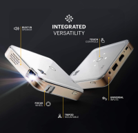 KODAK Luma 150 Tragbarer Projektor - 1080p HD LED DLP BITTE LESEN