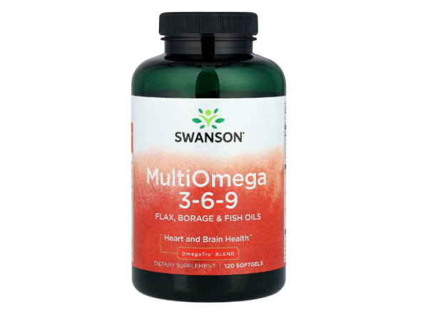 Swanson, MultiOmega 3-6-9, 120 Weichkapseln - DE Versand via DHL