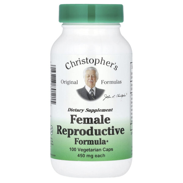 Christophers Original Formulas, Formel für weibliche Fortpflanzungsorgane, 100 vegetarische Kapseln