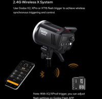 Godox MS300V Studioblitz LED 300 W, 5800±200K 2.4G Wireless X System