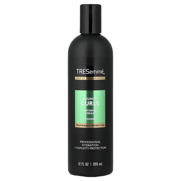 TRESemmé, Bouncy Curls Defining Cream, Locken definierende Creme, + Kokosnuss, 355 ml