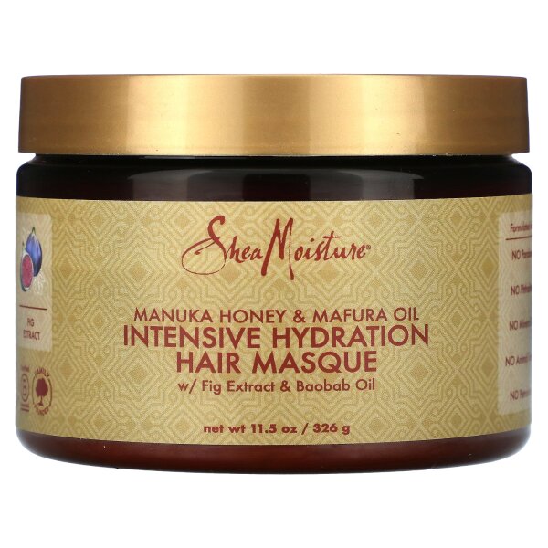 SheaMoisture, Intensive Hydration Hair Masque, Manukahonig und Mafura?l, 326 g