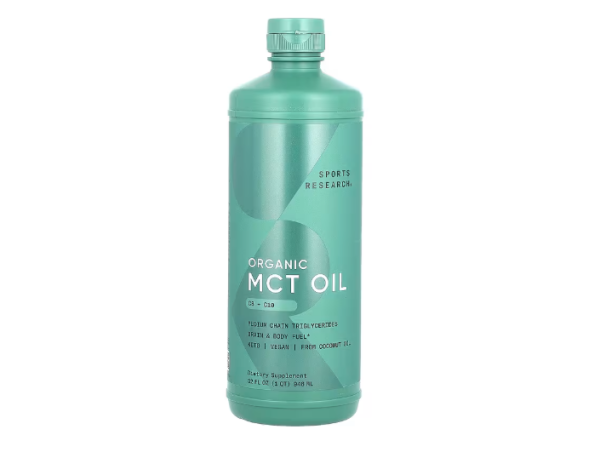 Sports Research, Organic MCT Oil, Bio-MCT-Öl, geschmacksneutral, 946 ml