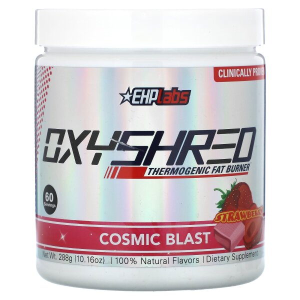 EHPlabs, thermogener Fatburner, „Cosmic Blast“, Erdbeere, 288 g