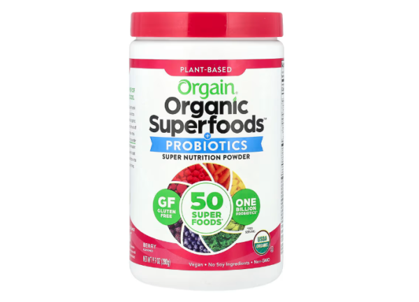 Orgain, Bio-Superfoods™ und Probiotika, Beere, 280 g