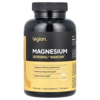 Legion Athletics, Magnesium, 120 Kapseln - DE Versand via DHL