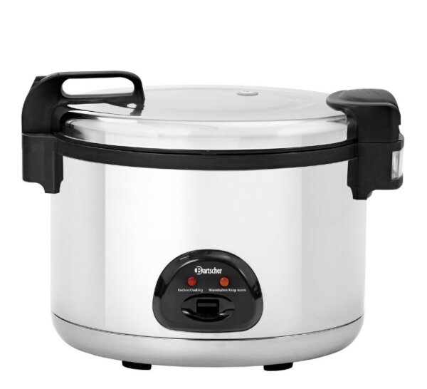Bartscher Reiskocher 12 Liter 230V Antihaftbeschichtet Edelstahl