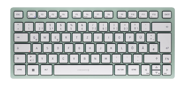 CHERRY KW 7100 MINI BT, Multi-Device-Tastatur DE-Layout QWERTZ