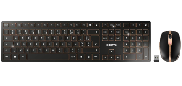 CHERRY DW 9100 Slim, Kabelloses Tastatur und Maus-Set