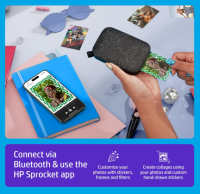 HP Sprocket Select Tragbarer Sofortbilddrucker BITTE LESEN