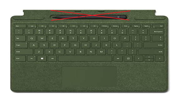 Microsoft Signature Tastatur für Surface Pro Wald Extra dünn BITTE LESEN!