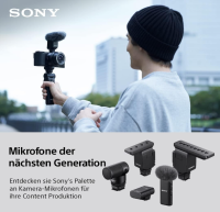 Sony ECM-B10, Kabelloses Shotgun Mikrofon, Rauschunterdrückung