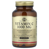 Solgar - Vitamin C, 1000 mg 90 Tabletten
