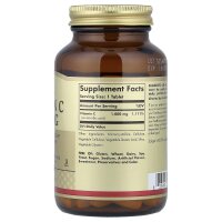 Solgar - Vitamin C, 1000 mg 90 Tabletten