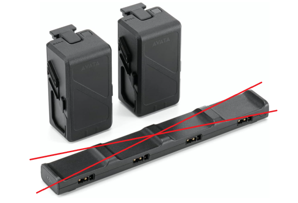 DJI AVATA FLY MORE SET, Ersatzakkus BITTE LESEN