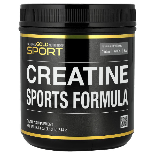 California Gold Nutrition, Sport, Creatine Sports Formula™, mit Aminosäuremischung, Beta-Alanin, Rote-Bete-Saft und Kokosnuss, 514 g
