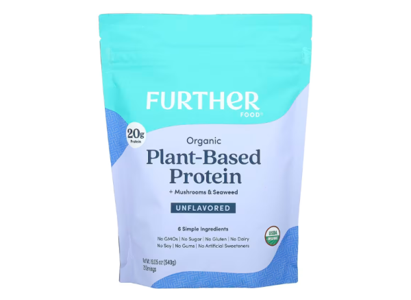 Further Food, pflanzliches Protein + Pilze und Seetang, geschmacksneutral, 540 g