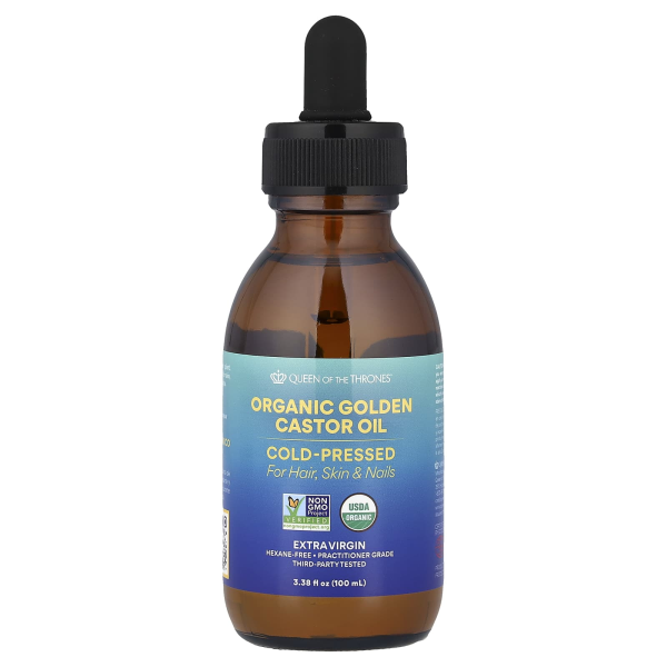 Queen of the Thrones, kalt gepresstes Bio-Rizinusöl, 100 ml