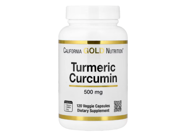 California Gold Nutrition, Kurkuma-Kurkumin, 500 mg, 120 pflanzliche Kapseln
