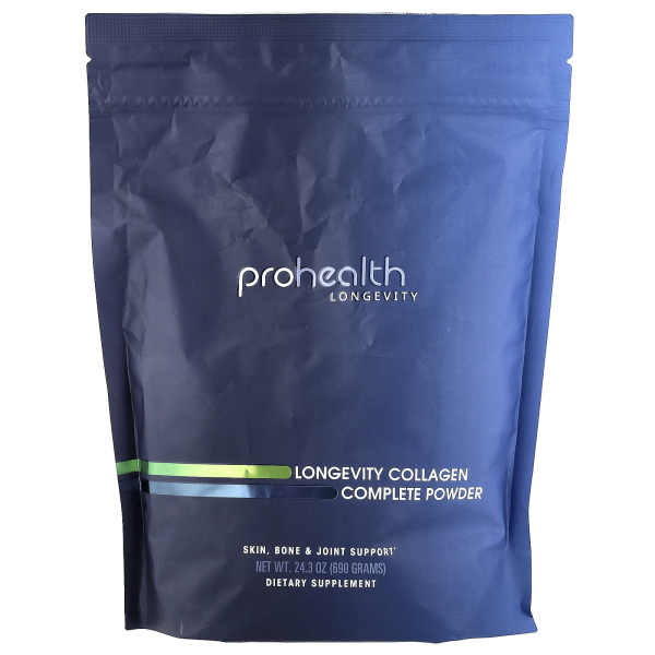 ProHealth Longevity, Longevity-Kollagen-Komplettpulver, geschmacksneutral, 690 g
