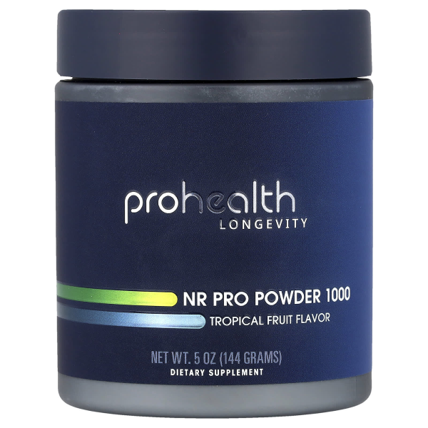 ProHealth Longevity, NR Pro Powder 1000, NR Pro Powder 1000, Tropische Früchte, 144 g