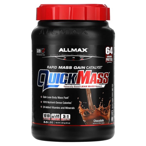 ALLMAX, Katalysator für den schnellen Massenaufbau, Schokolade, 1,59 kg